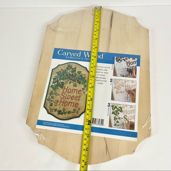 Wood Home Sweet Home DIY Painting Sign For Craft Project - Picture 6 of 7